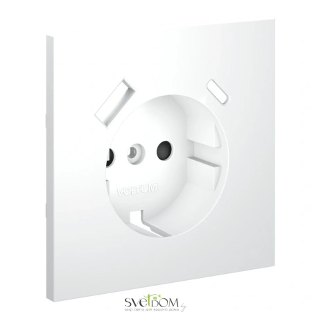 Накладка для розетки USB A+C Voltum S70 Белый VLS001002 Voltum VLS001002