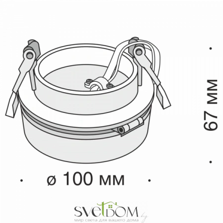 Фото Встраиваемые светильники Maytoni DL2003-L12B4K Встраиваемые светильники Maytoni DL2003-L12B4K от Магазина Svetdom.by