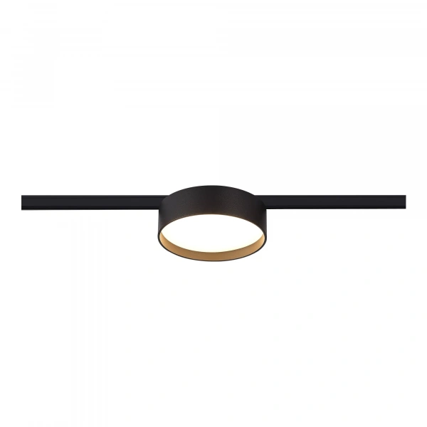 ST670.436.12 Магнитный трековый светильник Черный LED 1*12W 3000K 500Lm Ra>80 100° IP20 D113xH34 24V SUPER5