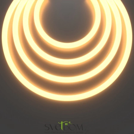 Гибкий неон Nemo D18 24В 14,4Вт/м 2700К IP65 5м 201145 | Svetdom.by