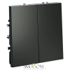 Выключатель с самовозвратом двухклавишный Voltum S70 VLS020606  Voltum VLS020606