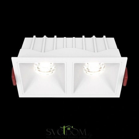 Фото Встраиваемые светильники Maytoni DL043-02-10W4K-D-SQ-W Встраиваемые светильники Maytoni DL043-02-10W4K-D-SQ-W от Магазина Svetdom.by