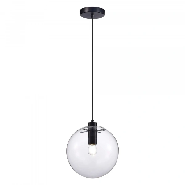 SL1056.413.01 Подвес ST-Luce Черный/Прозрачный E27 1*60W NOOR