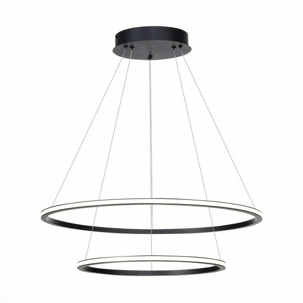 ST604.443.56 Светильник подвесной ST-Luce Черный/Белый LED 1*56W 4000K Подвесные светильники