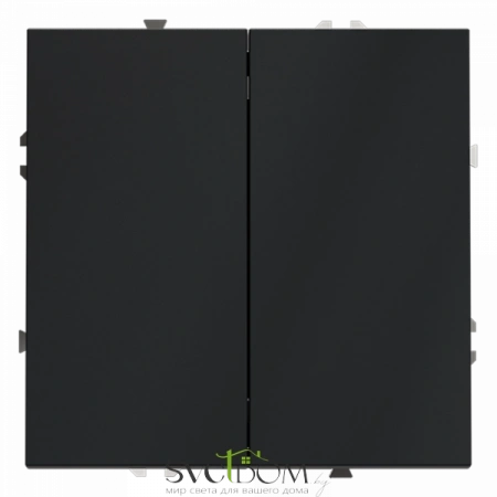 Проходной переключатель двухклавишный Voltum S70 VLS020307  VLS020307 Voltum