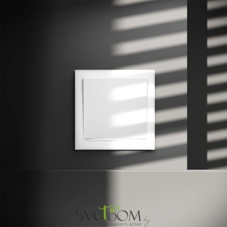 Проходной переключатель одноклавишный с подсветкой  Voltum S70 VLS010402  Voltum VLS010402