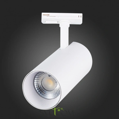 ST350.546.30.36 Св-к трек. Белый LED 1*30W 4000K 2 700Lm Ra?90 36° IP20 L177xW77xH204 100-240V Однофазная трековая система ST LUCE