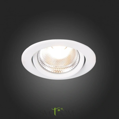ST211.548.10.36 Св-к встр. Белый LED 1*10W 4000K 750Lm Ra80 36° IP20 D109xH65 220-240V Встраиваемые светильники ST LUCE
