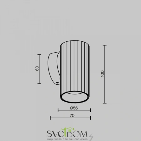 Настенные светильники C106WL-01-GU10-B Maytoni | Svetdom.by