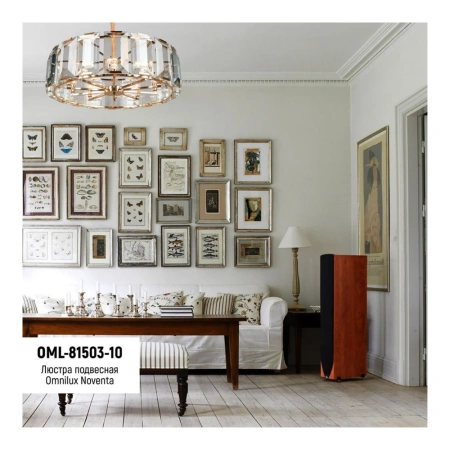 Люстра подвесная Omnilux  OML-81503-10 Omnilux