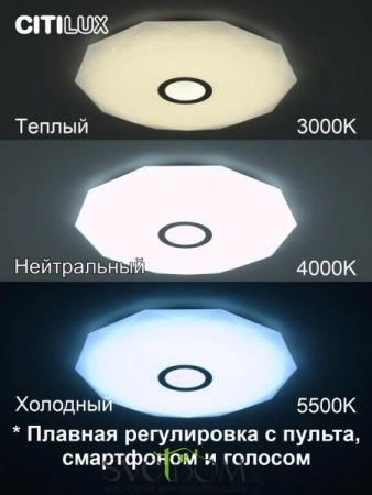 Люстры потолочныеCL713A80G CITILUX | Svetdom.by