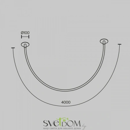 Подвесные светильники Maytoni MOD146PL-L40G3K от Магазина Svetdom.by