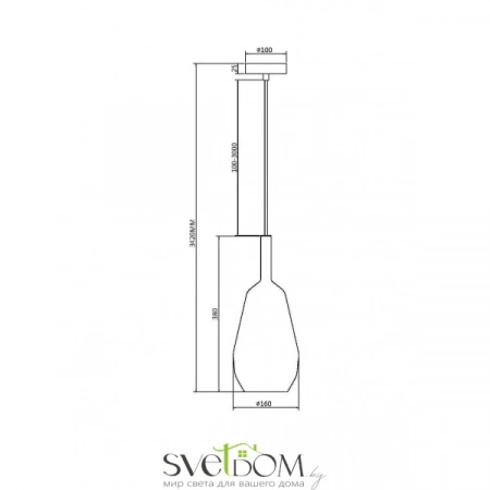 Подвесные светильники Maytoni MOD271PL-01B8 от Магазина Svetdom.by