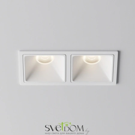 Встраиваемый светильник Technical DL043-02-10W4K-SQ-W-1 Maytoni