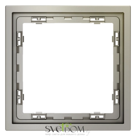 Рамки пластиковые Voltum S70 Шелк VLS100104 Voltum VLS100104