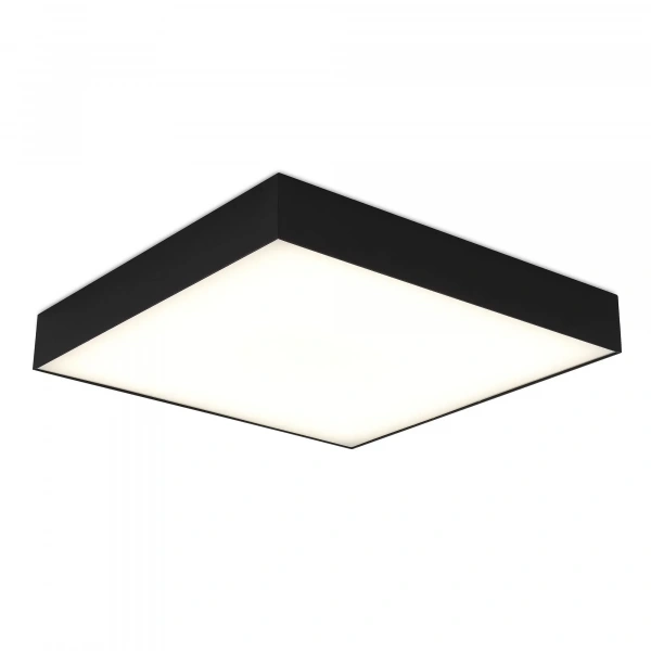 ST608.442.48 Светильник потолочный Черный LED 1*48W 4000K 4 320Lm Ra>90 120° IP20 L400xW400xH55 180- Накладные светильники