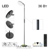 Citilux SOLO CL804061 LED Торшер с пультом Чёрный CITILUX
