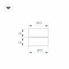 Светильник SP-RONDO-FLAP-R95-16W Day4000 (WH, 110 deg) Arlight 026481 Arlight