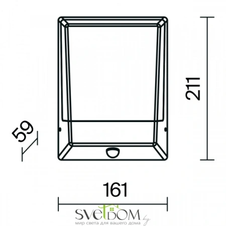 Настенные светильники O448WL-L9GF3KSR Maytoni | Svetdom.by