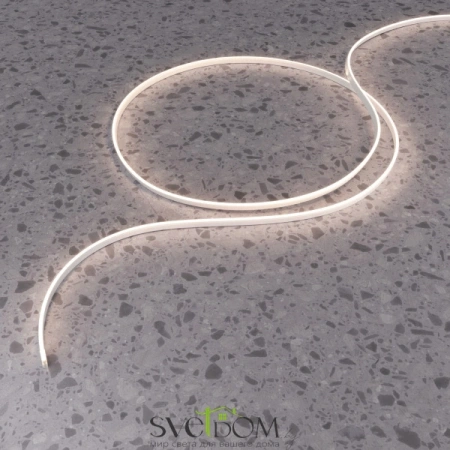 Гибкий неон Maytoni 432037 изгиб поперек оси, 9,6Вт, LED, 3000K, Белый | Svetdom.by
