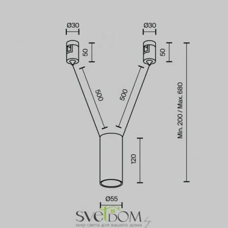 TR157-1-12W3K-PT Maytoni