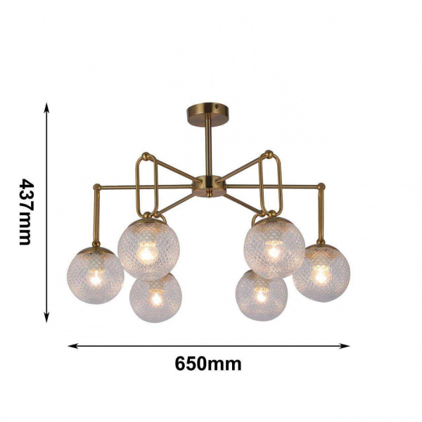 Люстры потолочные2978-6P Favourite | Svetdom.by