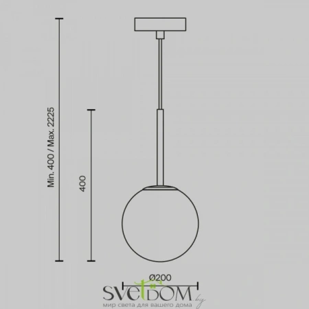Подвесные светильники Maytoni MOD321PL-01B1 от Магазина Svetdom.by
