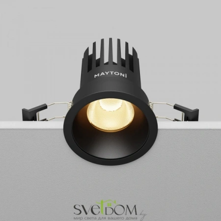 Встраиваемые светильники Maytoni DL117-15W-2.7K-B от Магазина Svetdom.by