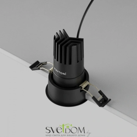 Встраиваемые светильники Maytoni DL116-10W-4K-B от Магазина Svetdom.by