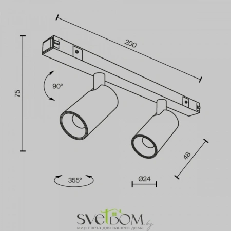 TR176-1-2X3WTW-M-B Maytoni