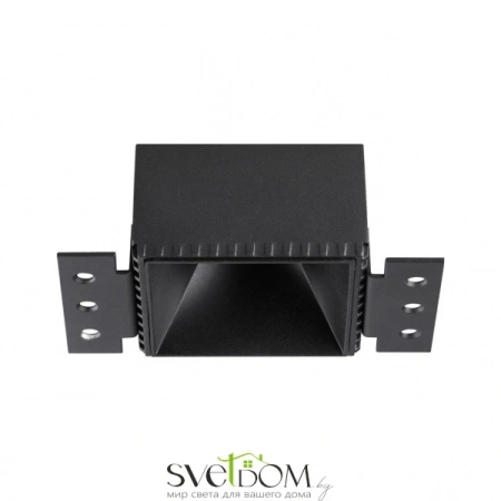 370998 WIR NT25 000 черный Светильник встраиваемый для ГКЛ потолка IP20 GU10 50W 220V NIMBUS NOVOTECH
