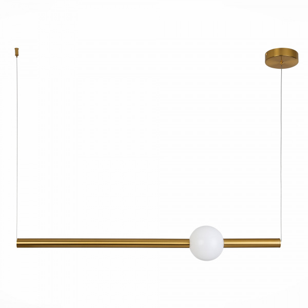SL1222.223.01 Светильник подвесной ST-Luce Золотистый/Золотистый, Белый LED 1*18W 4000K ANGURRA