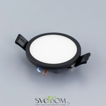Citilux Омега CLD50R082 LED Встраиваемый светильник с диммером Чёрный CITILUX