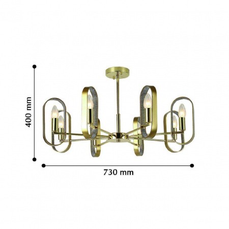 Люстры потолочные2483-8P Favourite | Svetdom.by