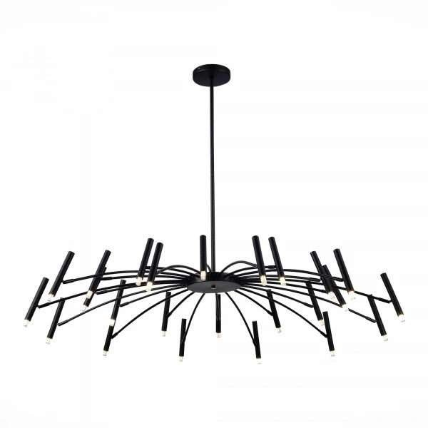 SL1214.402.24 Светильник потолочный ST-Luce Черный/Черный G9 24*5W 4000K SPIDEY