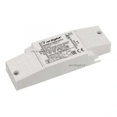 ARLIGHT Блок питания ARJ-10-PFC-TRIAC-A (10W, 200-350mA) (Arlight, IP20 Пластик, 5 лет)