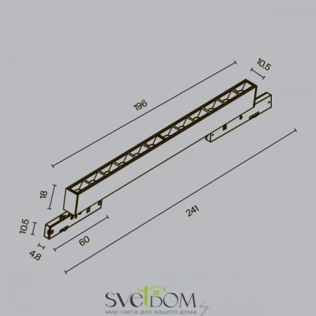 TR193-1-10W3K-M-B Maytoni