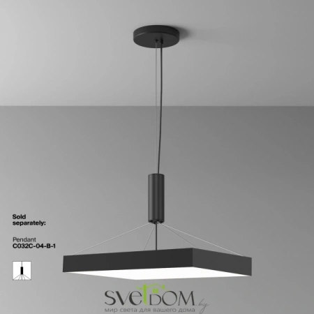 Потолочные светильники Maytoni C032CL-90W4K-SQ-B от Магазина Svetdom.by