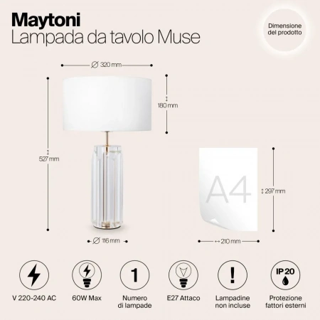 MOD304TL-01G Maytoni
