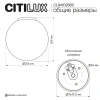 Потолочный светильник Citilux RON CL941D25B5 CITILUX
