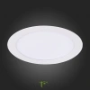 ST209.538.15 Св-к встр. Белый LED 1*15W 3000K 1 020Lm Ra80 110° IP20 D190xH8 90-265V Встраиваемые светильники ST LUCE