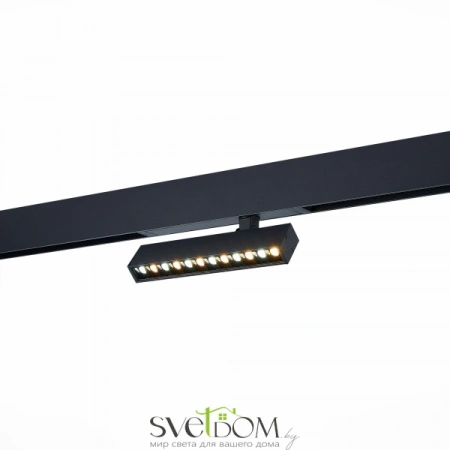 ST656.496.09 Св-к трек. SMART Черный LED 1*9W 2700K-6000K 700Lm Ra>90 24 IP20 L220xW25xH105 220V SKYLINE 220 ST LUCE