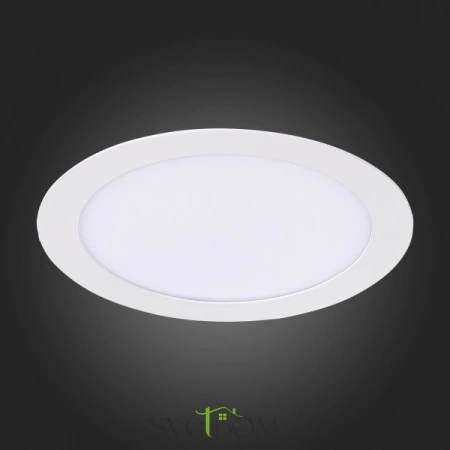 ST209.538.15 Св-к встр. Белый LED 1*15W 3000K 1 020Lm Ra80 110° IP20 D190xH8 90-265V Встраиваемые светильники ST LUCE