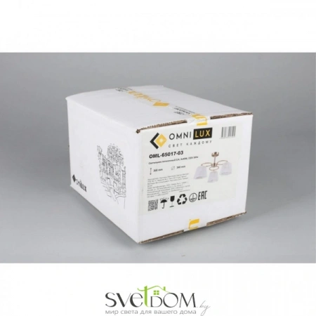 Люстры потолочныеOML-65017-03 Omnilux | Svetdom.by