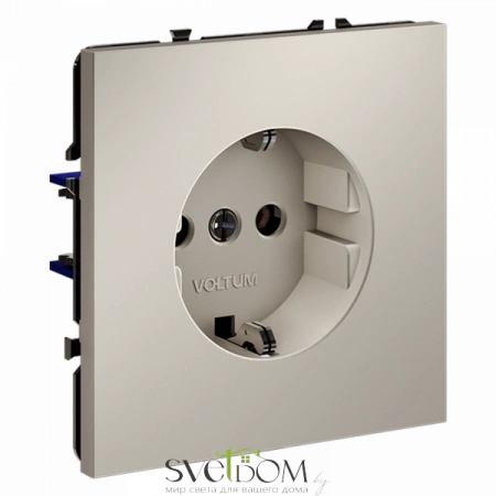 Розетки электрические с заземлением Voltum S70 VLS040103  Voltum