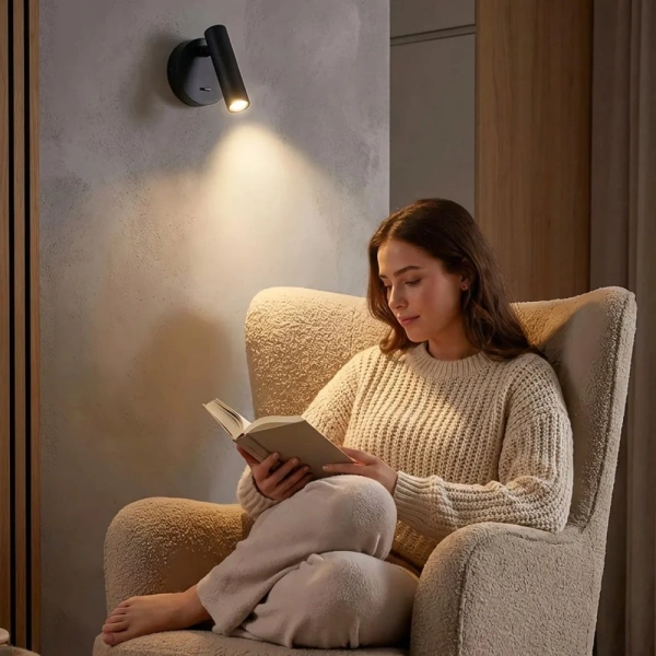 CITILUX CL704101 DEKART Черный Св-к Настенный