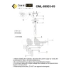 Люстра подвесная Omnilux  OML-66903-09 Omnilux
