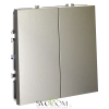 Выключатель двухклавишный Voltum S70 VLS020104  Voltum VLS020104