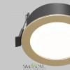 Встраиваемый светильник (Набор) Maytoni DL130-GX53-MG Orb, 12Вт, 1xGX53, /, Матовое Золото Maytoni