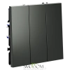 Выключатель трехклавишный Voltum S70 VLS030106  Voltum VLS030106